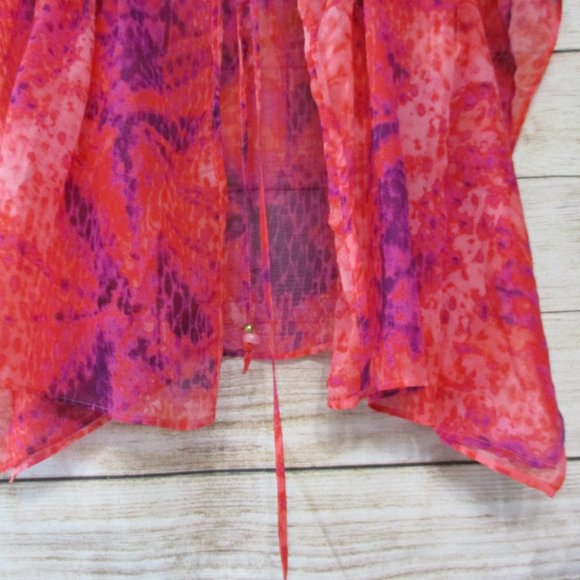 Hawaiian Tropic Hot Coral Swimsuit Cover Up - Picture 10 of 10